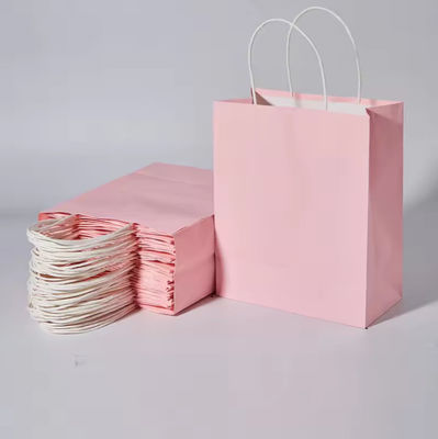 Wholesale Custom Logo Paper Bag Kraft Or White High Quality Cheaper Paper Bags