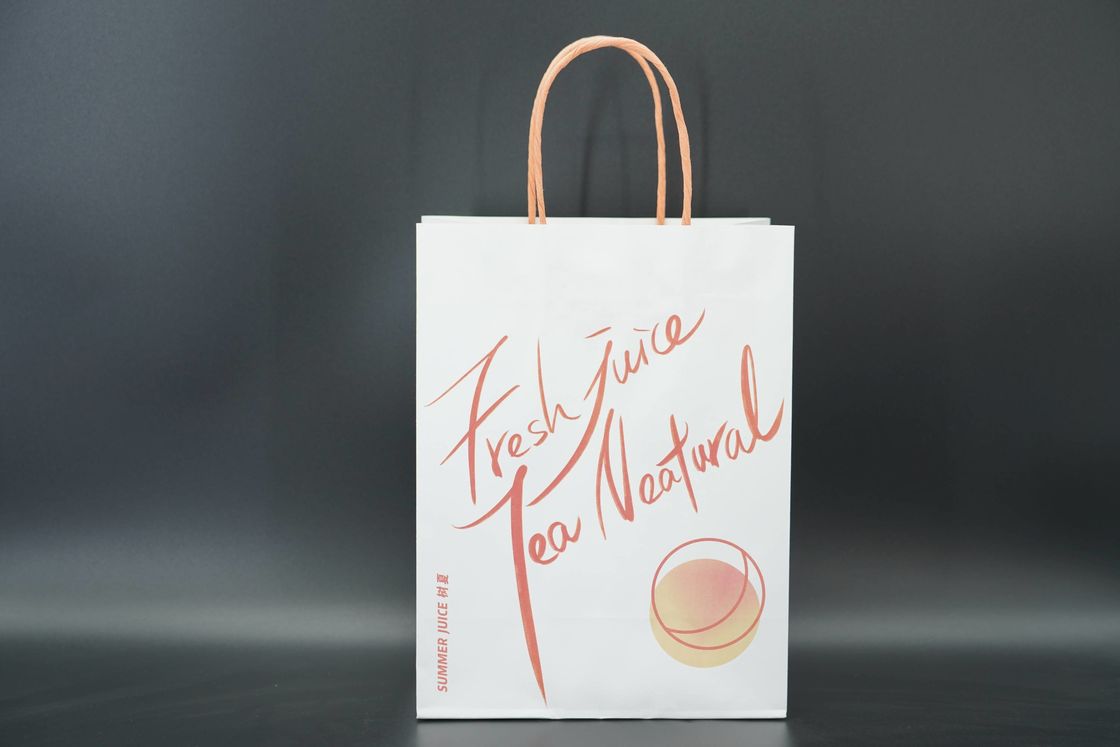 Industry Custom Printed Gift Bags sturdy Eco Friendly Kraft Food Bags
